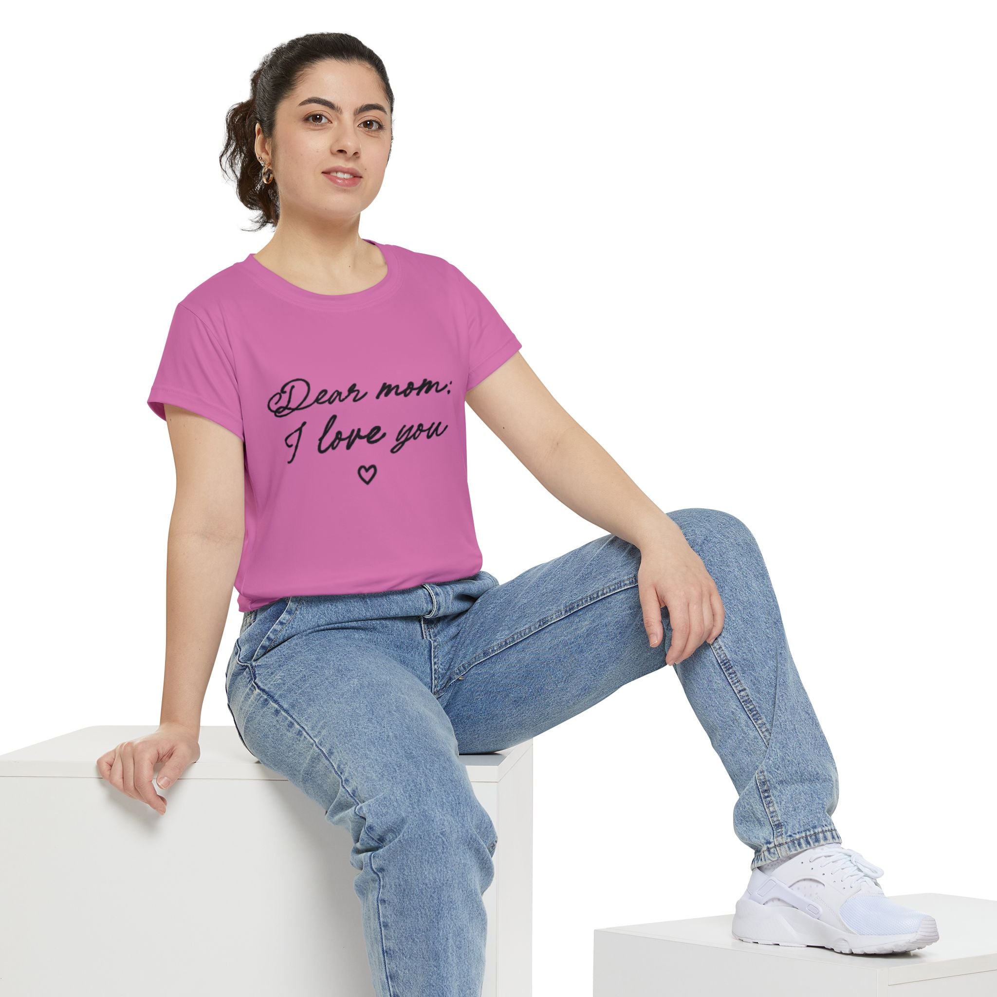Dear mom i love you | Women's Short Sleeve Shirt